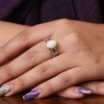 انگشتر اوپال زنانه کد 18168