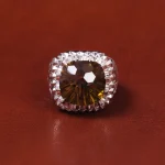 انگشتر سیترین مردانه کد 18437