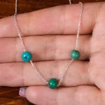 گردنبند فیروزه شجری کد 18507