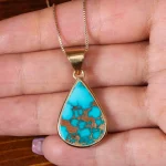 گردنبند فیروزه شجری کد 18509