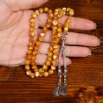 تسبیح پودر کهربا کد 18515