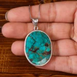 گردنبند فیروزه شجری کد 18549