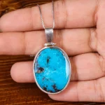 گردنبند فیروزه شجری کد 18552