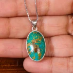 گردنبند فیروزه شجری کد 18559