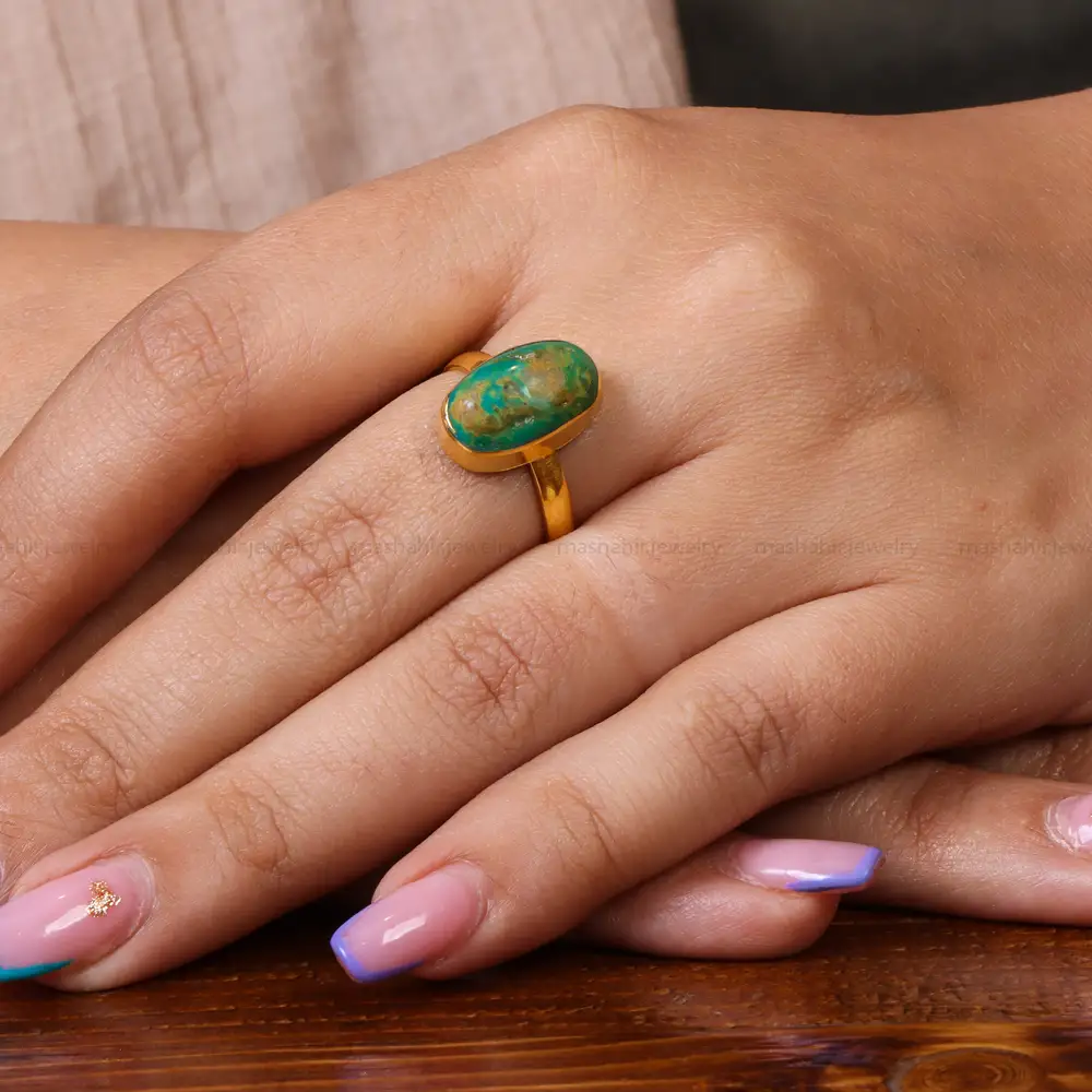 انگشتر فیروزه شجری اسپرت کد 18642