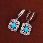 گوشواره فیروزه زنانه کد 18080