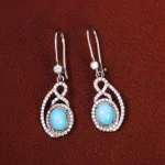 گوشواره فیروزه زنانه کد 18098