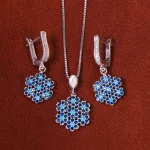 نیم ست چشم زخم زنانه کد 18115