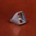 رکاب نقره مردانه کد027