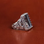 رکاب نقره مردانه کد 029