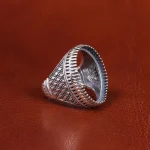 رکاب نقره مردانه کد 031