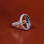 رکاب نقره مردانه کد 036