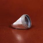 رکاب نقره مردانه کد 038