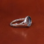 رکاب نقره مردانه کد 045