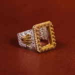 رکاب نقره مردانه کد 053