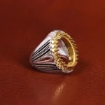 رکاب نقره مردانه کد 054