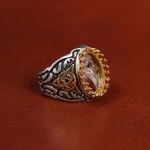 رکاب نقره مردانه کد 056