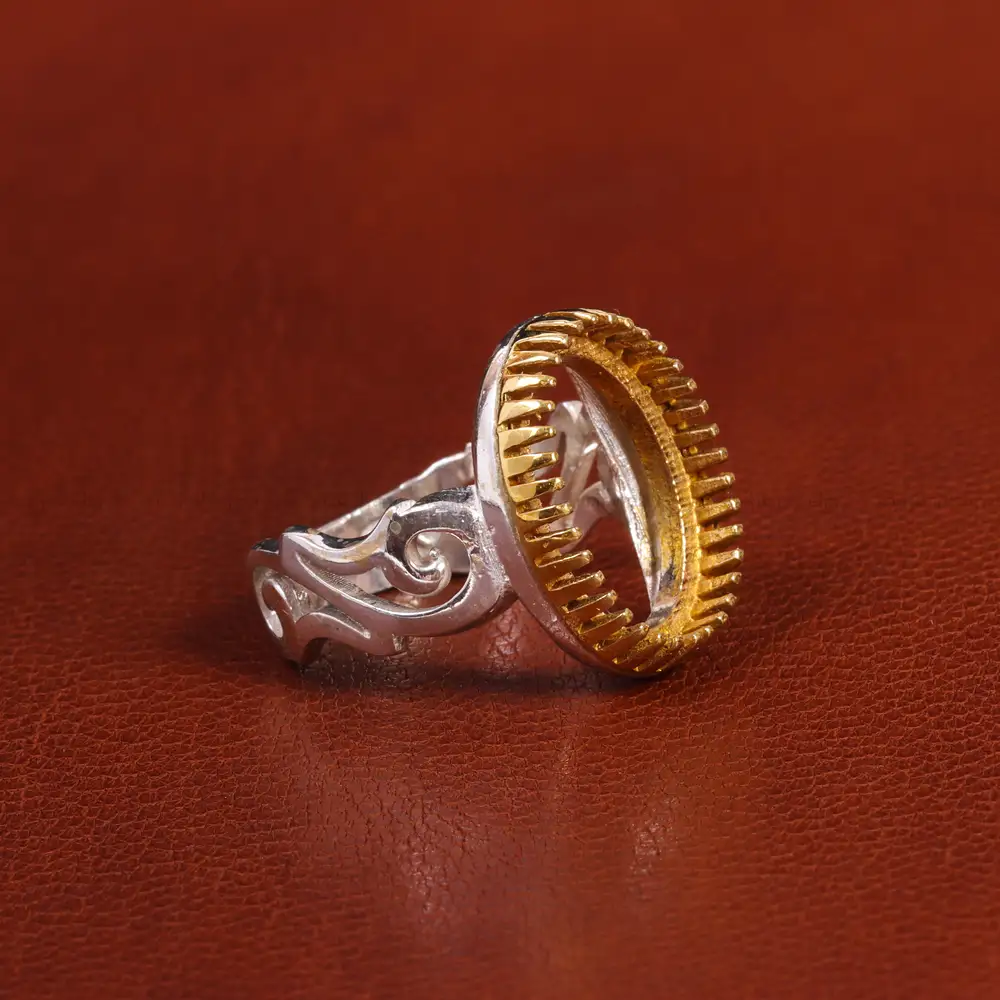 رکاب نقره مردانه