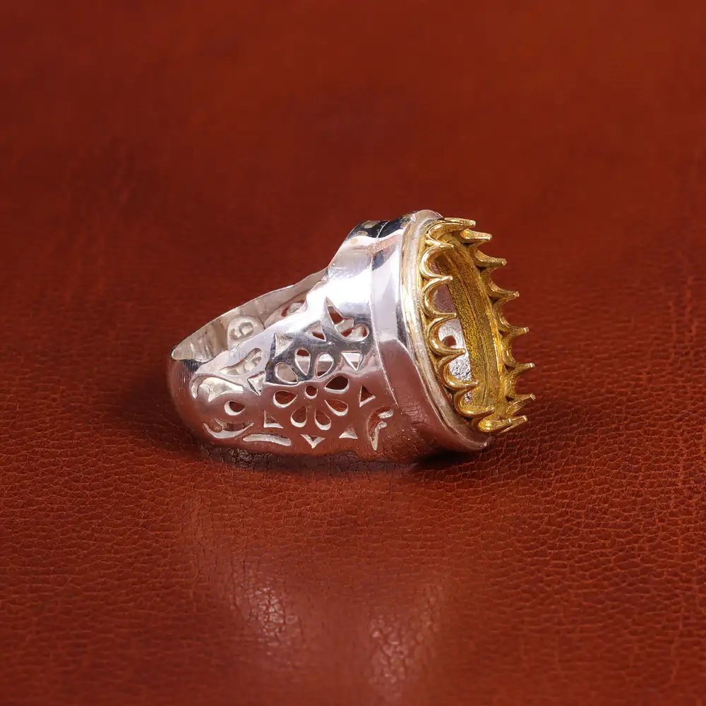 رکاب نقره مردانه