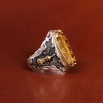 رکاب نقره مردانه