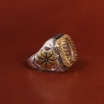 رکاب نقره انگشتر مردانه