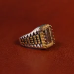 رکاب نقره انگشتر مردانه