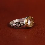 رکاب نقره انگشتر مردانه