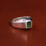 انگشتر زمرد مردانه کد 18793