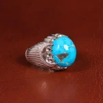 انگشتر فیروزه شجری مردانه کد 18900