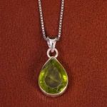 گردنبند زبرجد زنانه کد 19006