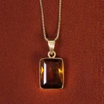 گردنبند سیترین کد 19021