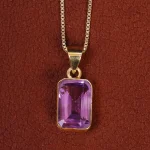 گردنبند آمیتیست کد 19049