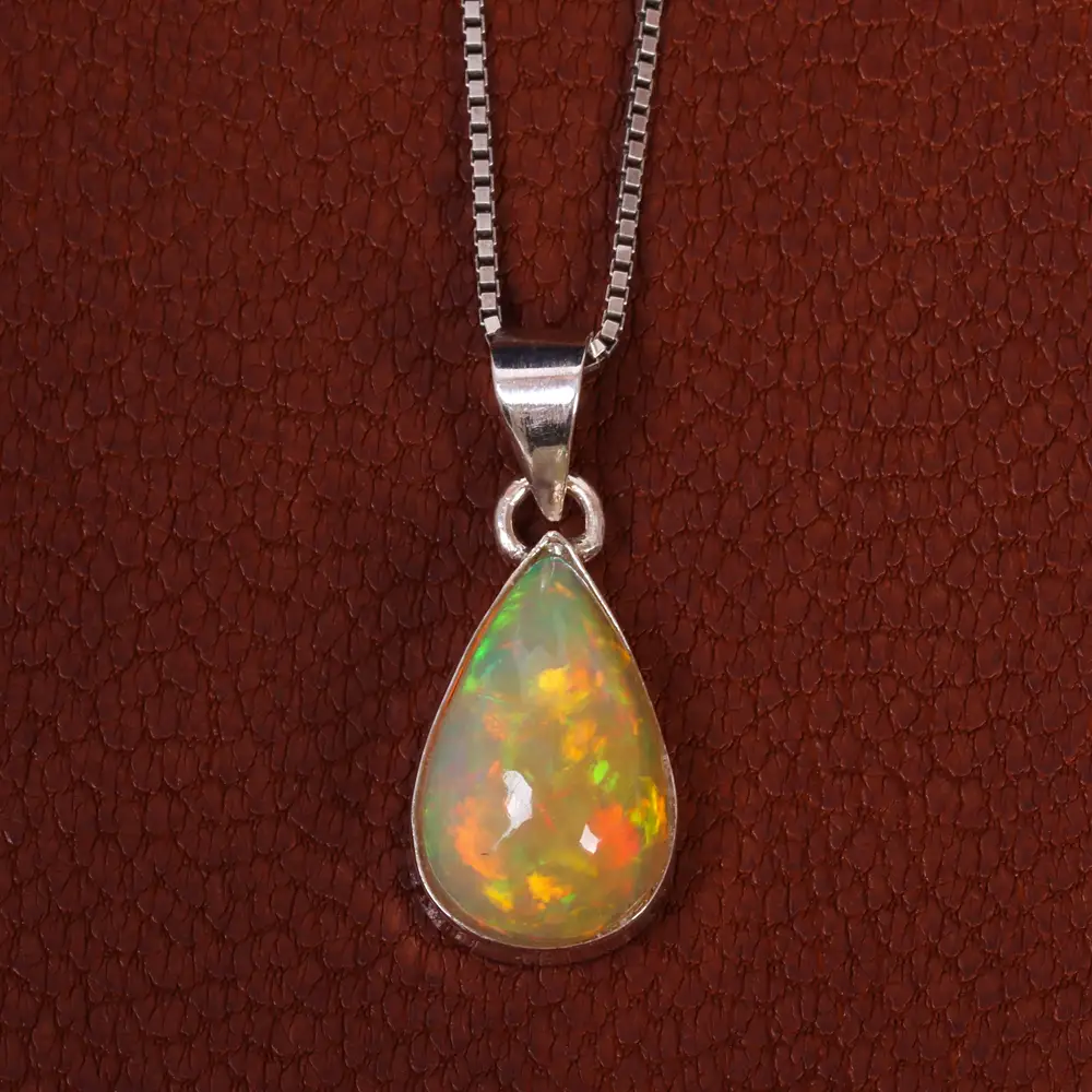 گردنبند اوپال زنانه کد 19051