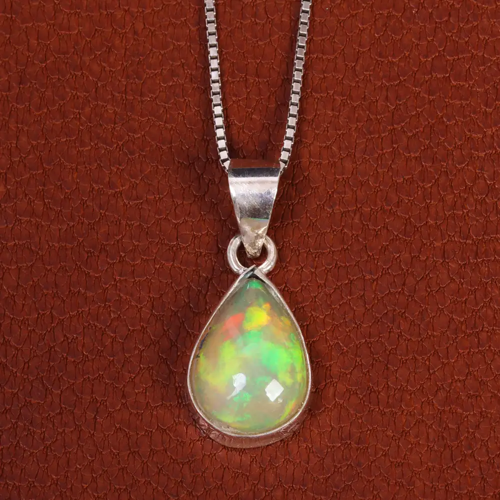 گردنبند اوپال زنانه کد 19055