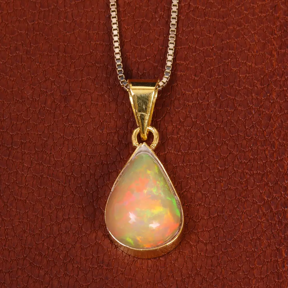 گردنبند اوپال زنانه کد 19061