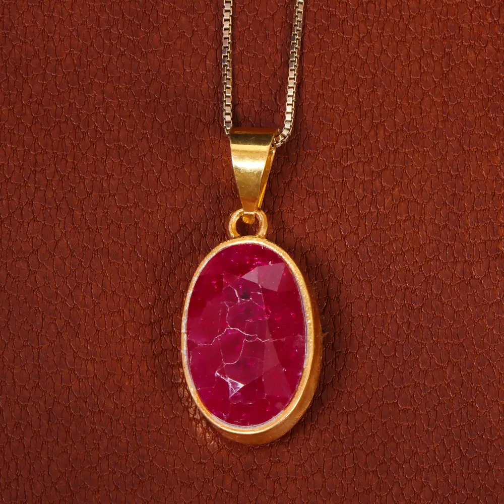 گردنبند سنتاتیک یاقوت اسپرت کد 19120