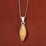 گردنبند اوپال زنانه کد 19143