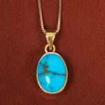 گردنبند فیروزه شجری کد 19221