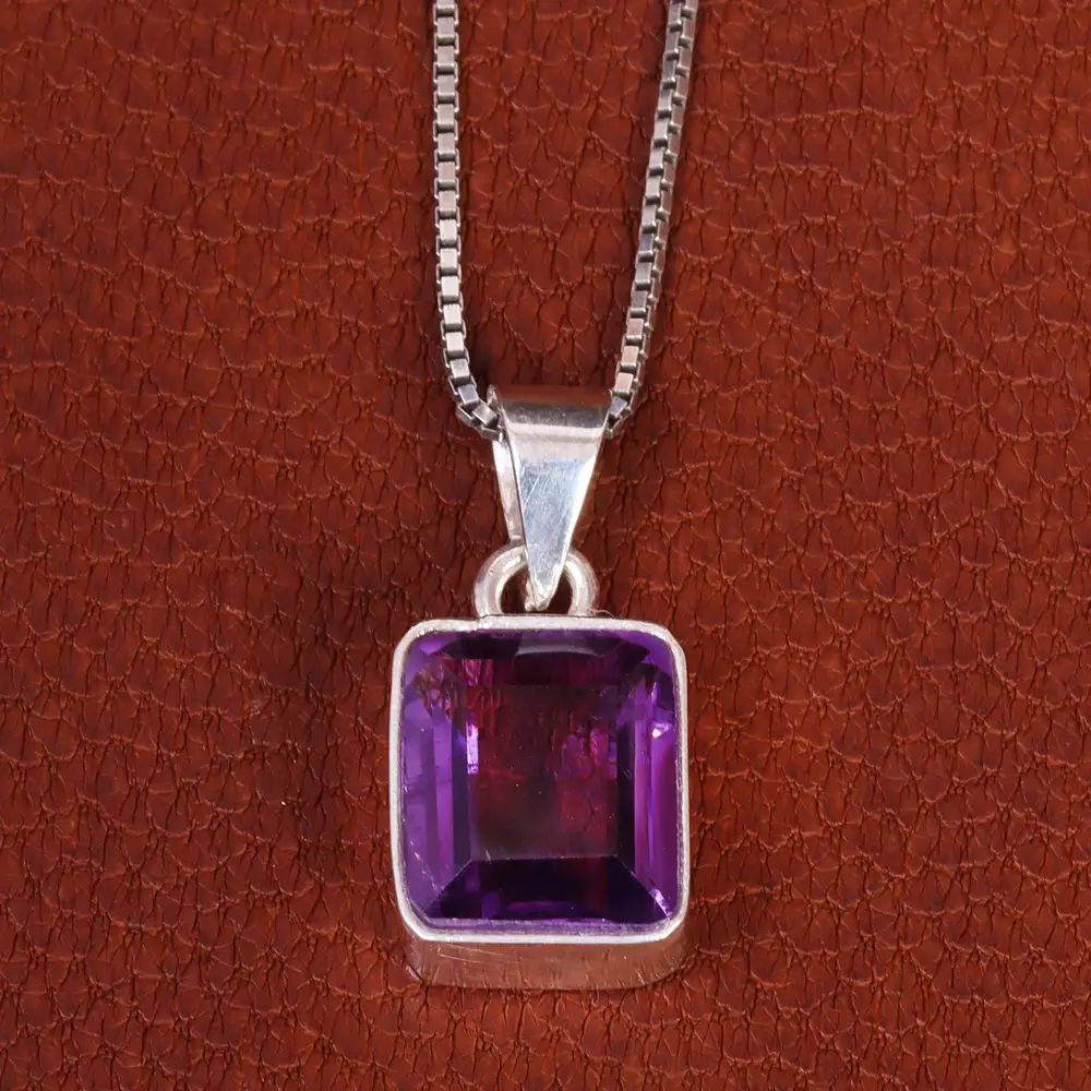 گردنبند آمیتیست اسپرت کد 19231