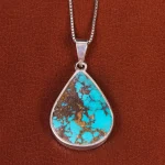 گردنبند فیروزه شجری زنانه کد 19244