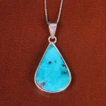 گردنبند فیروزه زنانه کد 19248