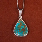 گردنبند فیروزه زنانه کد 19270