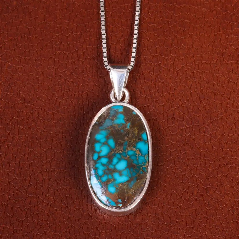 گردنبند فیروزه شجری کد 19275