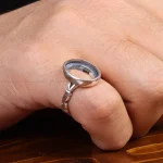 رکاب نقره انگشتر مردانه