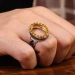 رکاب نقره انگشتر مردانه