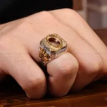 رکاب نقره انگشتر مردانه