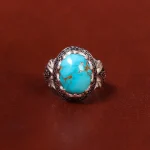 انگشتر فیروزه شجری مردانه کد 18593