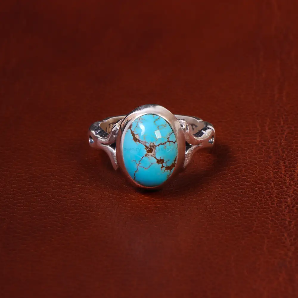 انگشتر فیروزه شجری مردانه کد 18620