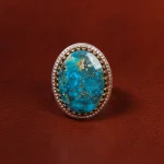 انگشتر فیروزه شجری مردانه کد 18663