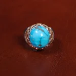 انگشتر فیروزه شجری مردانه کد 18725